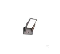 Trio Leuchten Applique murale d’extérieur LED MALAWI 253769142, aluminium moulé sous pression anthracite, LED 5 watts, fonctionnement hybride solaire/secteur