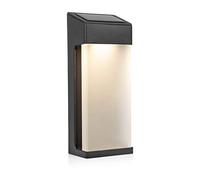 Applique murale extérieure LED solaire Smartwares OSL-50009 - Blanc chaud - 10 lm - Boîtier en aluminium