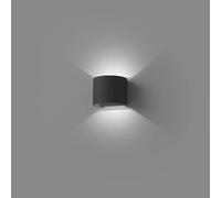 Applique murale extérieure LED SUNSET 2x3W 3000K IP54 gris foncé