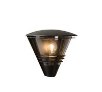 LUCIDE LIVIA - Applique murale Intérieur/Extérieur - 1xE27 - IP44 - Noir