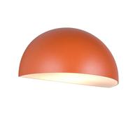 Applique murale extérieure minimaliste demi-ronde abricot 1xE27 10W MAAS Trio