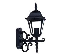 Applique murale extérieure noire mat Up E27 IP44 V-TAC VT-760