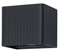 Applique murale extérieure OSRAM, gris foncé, 15 W, 330 lm, 3000 K, angle d'éclairage de 210°, durée de vie de 50 000 heures, indice de protection IP65