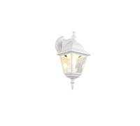 Applique murale extérieure rétro blanche lanterne descendante 1xE27 60W LIVENZA