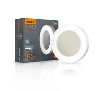Applique murale extérieure ronde blanche LED 15W IP65 Videx