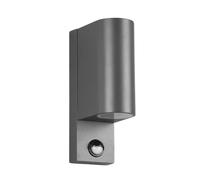 Applique murale extérieure ROYA anthracite, capteur, 2xGU10 Trio