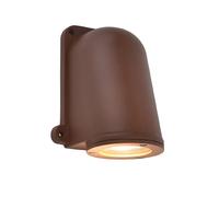 Applique murale extérieure rustique effet corten 1xGU10 IP54, design ovale