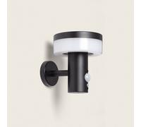 Applique Murale Extérieure Solaire LED 1.5W Aluminium avec Détecteur de Mouveme