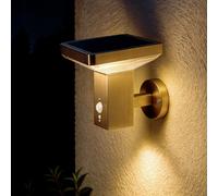 Applique Murale Extérieure Solaire LED 5W Aluminium avec Détecteur de Mouvement