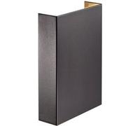 Applique murale FOLD 15 Aluminium Noir, H.21 - IP54 - LED Module /Nordlux Extérieur Noir G