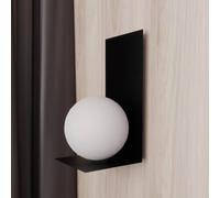 Applique murale Form 5 EMIBIG LIGHTING, dimmable, noir, Salon / Salle à manger, Métal, Moderne, Applique Murale