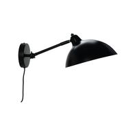 Applique Murale Dyberg Larsen Futura Noir Mat et Blanc