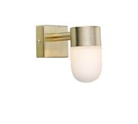 Markslöjd Menton applique murale 1x18 W blanc-laiton 106374