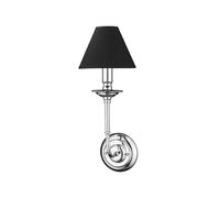 Applique murale Glamour noire/chrome E14 Light Prestige