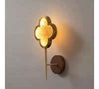 Applique Murale Globe En Verre, Luminaire Mural En Métal À Col de Cygne Avec Abat-Jour En Verre de 15 Cm (5,9 Po), Lampe de Coiffeuse Minimaliste Pour Miroir de Salle Den, Chambre, Couloir, Salon (Noi