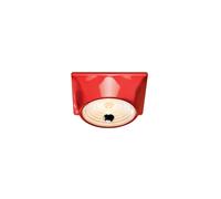 Applique Murale Goletta Rouge Brillant/ Blanc