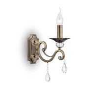 Applique murale Grace cristal laiton E14 Maytoni RC247