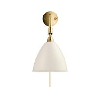 Applique Murale GUBI Bestlite BL7 Blanc Mat & Laiton
