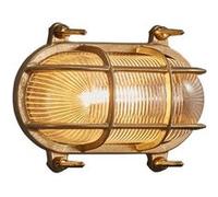 Nordlux Applique murale HELFORD Laiton-verre E27 IP64 H.12,5 Extérieur