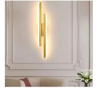 Applique Murale Interieur Moderne Lampe Murale Doré 16W Applique LED Design pour Salon, Chambre, Escalier Hôtel