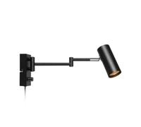 Applique murale intérieure Led dimmable Torino noire - Markslöjd