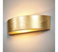 Applique murale Jasin Lindby, dimmable, doré, Salon / Salle à manger, Plâtre / Terre Cuite, Moderne, Applique Murale