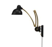 Fritz Hansen Applique murale Kaiser Idell 6559-W Matt black-brass