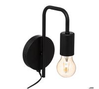 Atmosphera - Applique murale Keli - métal et cuivre - noir - D12 cm