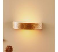 Applique murale Kerio Envostar, dimmable, bois clair, Salon / Salle à manger, Bois, Moderne, Applique
