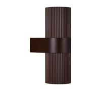 Applique Murale Kyklop Ripple - Gu10 - Aluminium Couleur Rouille Ip54 - Nordlux, Extérieur