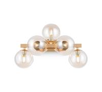 Applique murale laiton 5 globes Dallas Maytoni MOD547WL