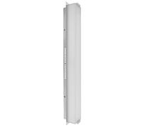 Applique murale Lampe de couloir Lampe d'escalier LED Applique murale chrome verre satiné, 22,5W 1760lm blanc chaud, l x h 10x 81 cm