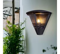 Applique Murale Lampe D'Extérieur IP44 Anthracite Claire Terrasse 1X LED B 27CM