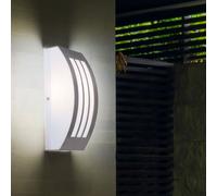 Applique Murale Lampe D'Extérieur LED Haustürlampe Feu Avant Inox B 25cm