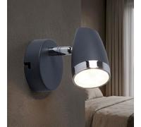 Applique Murale Lampe Spot LED Lampe De Chambre Réglable H 13,5Cm