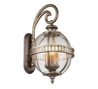 Applique Murale Lanterne Lampe Verre Haustürlampe Luminaires de Jardin Bronze