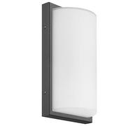 Applique murale LCD Licht Creativ Design, modèle LB25, couleur anthracite, indice de protection IP44, 1 douille E27