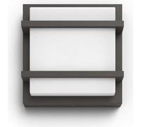 Philips myGarden - Applique d'extérieur LED 19x19 cm, 4000 K, 12 W, anthracite 915005555301