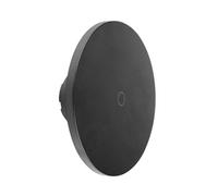Applique Murale LED 12W CCT Disque Noir IP65
