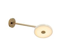 Umage Applique murale Asteria Wall Long. Pearl white-brass