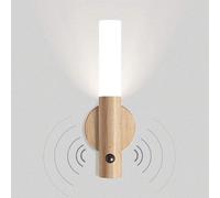Applique murale LED avec détecteur de mouvement - Rechargeable et à fixation magnétique, pour l'intérieur et l'extérieur