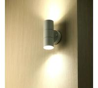 Applique Murale LED Blanche IP44 Double Faisceau GU10
