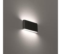 Applique murale LED CENTURY FORMA 12 W CCT, noire
