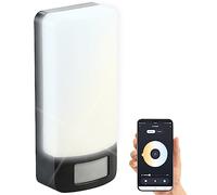 Luminea Home Control Applique murale LED connectée 850 lm avec capteur PIR