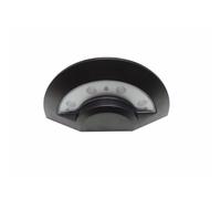Applique Murale LED Demi Lune 4X1W IP44 - Blanc Neutre 4000K - 5500K