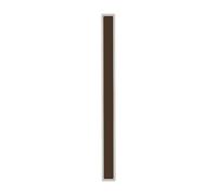 Applique murale LED d'extérieur, lampe de balcon, lampe de façade en aluminium, L 62,5 cm