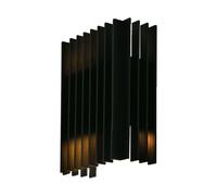 Applique murale LED d'extérieur Up & Down, éclairage noir, lampe de façade IP65, H 20 cm