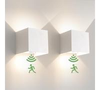 Applique murale LED d'intérieur, 6 W, avec détecteur de mouvement, 4000K, lumière blanche naturelle