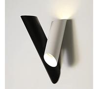 Applique Murale LED d'intérieur, éclairage vers Le Haut et vers Le Bas, 20 W, intensité Variable 3000 K ~ 6000 K, Lampe de Chevet Moderne, Angle de Faisceau réglable, 2 Lampes décoratives EF