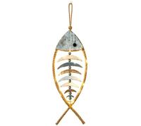 Applique murale LED en forme de poisson, décoration suspendue, lampe de | Applique murale en forme de poisson | pour chambre à coucher, dortoir, appartement, porche, couloir, salle de bain, café